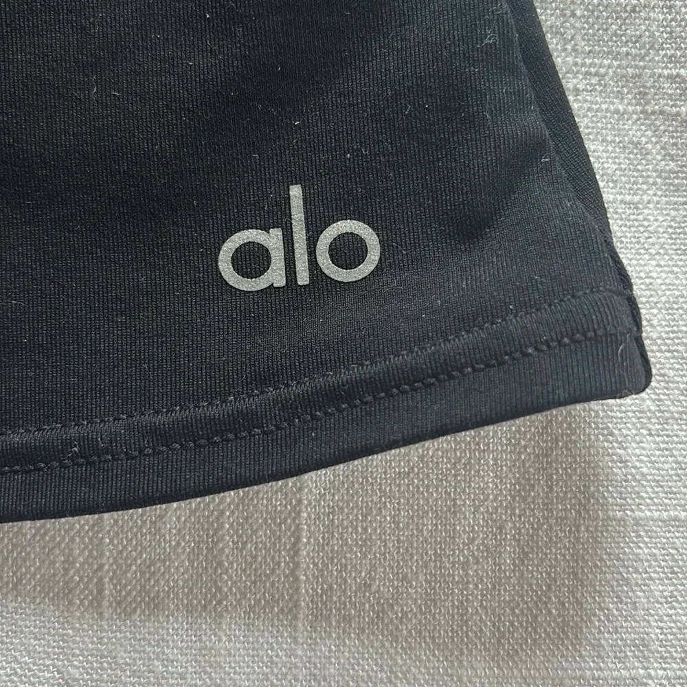 ALO Yoga Sunny Strappy Black Tank Top - Picture 4 of 4